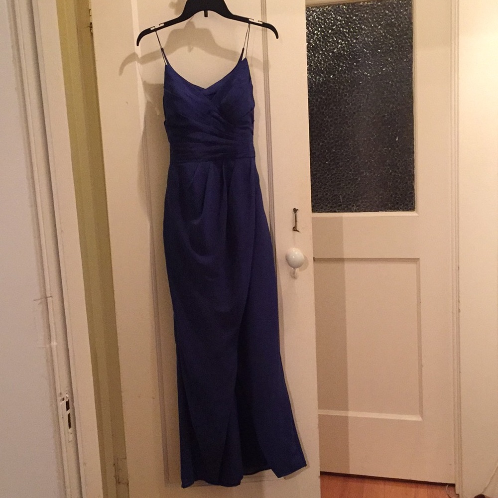 Long chiffon dress